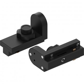 Коннектор FERON LD1016 (адаптер для установки Т8 лампы цоколь G13) для шинопровода черный