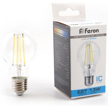 Лампа светодиодная FERON LB-613 E27 13W 6400K шар Лампа светодиодная FERON LB-613 E27 13W 6400K шар