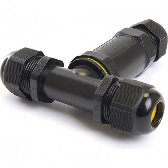 Соединитель-коннектор для проводов FERON LD523/LD530, 3-контактный, водонепроницаемый (клемма 3pin), черный Соединитель-коннектор для проводов FERON LD523/LD530, 3-контактный, водонепроницаемый (клемма 3pin), черный