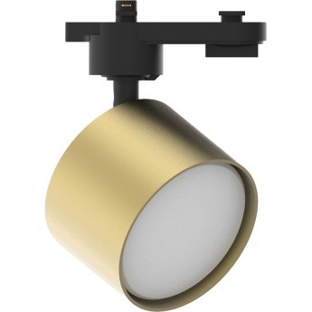 Светильник FERON AL159 трековый однофазный на шинопровод под лампу GX53, золото Светильник FERON AL159 трековый однофазный на шинопровод под лампу GX53, золото