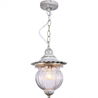 Светильник садово-парковый FERON PL595 на цепочке 60W 230V E27, белое золото Светильник садово-парковый FERON PL595 на цепочке 60W 230V E27, белое золото