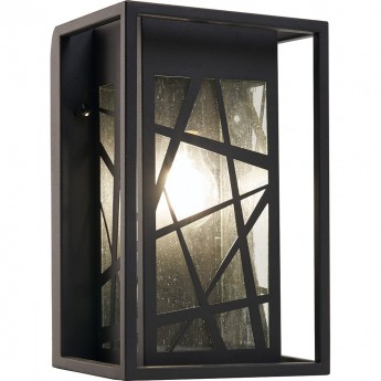 Светильник садово-парковый FERON PL641 на стену 60W 230V E27, черный Светильник садово-парковый FERON PL641 на стену 60W 230V E27, черный