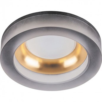 Светильник встраиваемый FERON DL2541 потолочный MR16 G5.3 матовый черный,золото 32636 Светильник встраиваемый FERON DL2541 потолочный MR16 G5.3 матовый черный,золото 32636