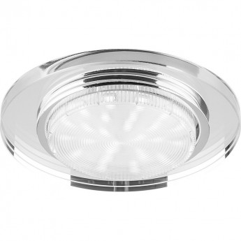 Светильник встраиваемый FERON DL4060-2 потолочный GX53 прозрачный 20157 Светильник встраиваемый FERON DL4060-2 потолочный GX53 прозрачный 20157