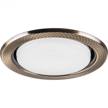 Светильник встраиваемый FERON DL5042 потолочный GX53 античное золото 29750 Светильник встраиваемый FERON DL5042 потолочный GX53 античное золото 29750