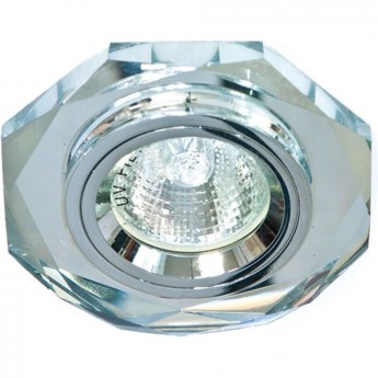 Светильник встраиваемый FERON DL8020-2 потолочный MR16 G5.3 серебристый 19701 Светильник встраиваемый FERON DL8020-2 потолочный MR16 G5.3 серебристый 19701