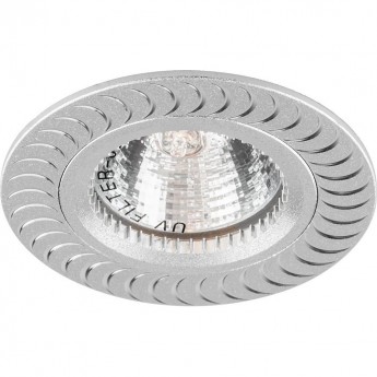 Светильник встраиваемый FERON GS-M392 потолочный MR16 G5.3 серебристый 17927 Светильник встраиваемый FERON GS-M392 потолочный MR16 G5.3 серебристый 17927