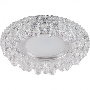 Светильник встраиваемый с LED подсветкой FERON CD941 потолочный MR16 G5.3 прозрачный Светильник встраиваемый с LED подсветкой FERON CD941 потолочный MR16 G5.3 прозрачный